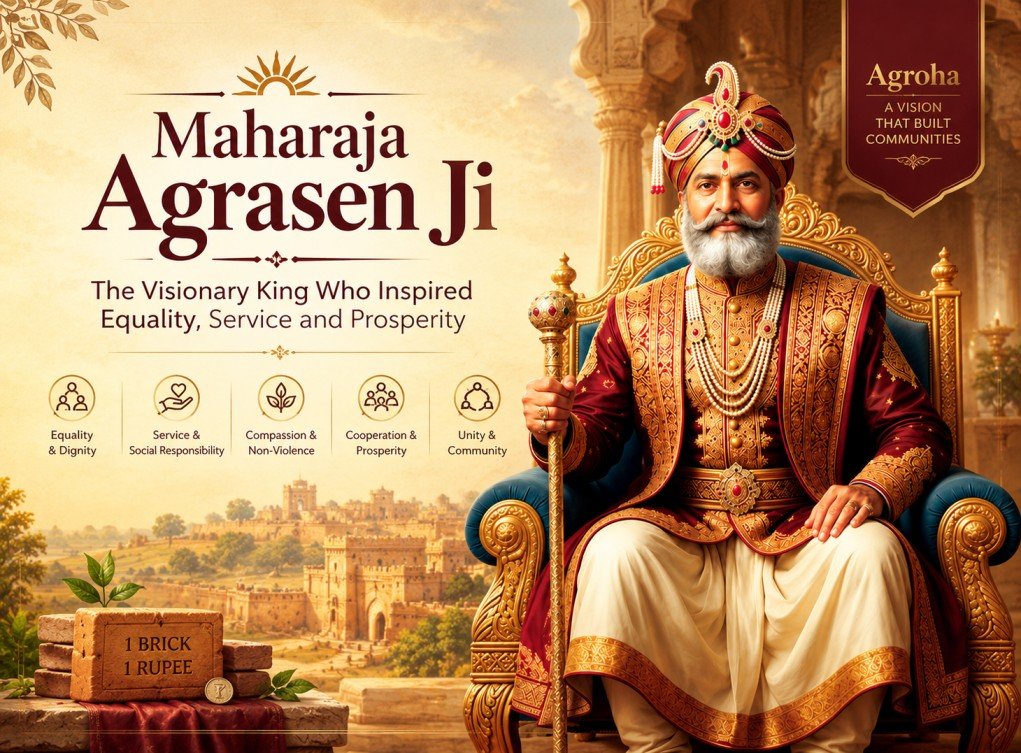 The Legacy of Maharaja Agrasen: A Vision of Unity and Prosperity