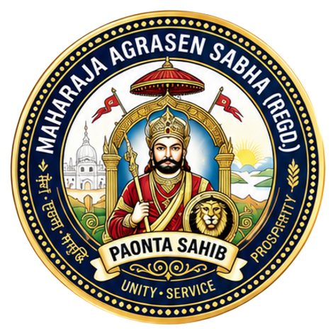Maharaja Agrasen Sabha Logo